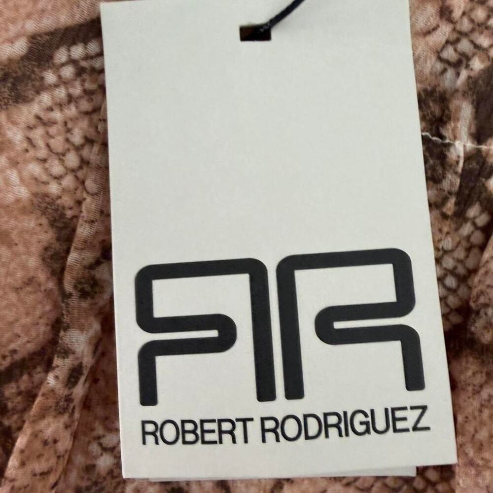 Robert Rodriguez NEW Python Print Vickie Ruched Cami, Large - Picture 4 of 5